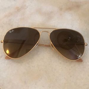 Ray Ban aviator sunglasses